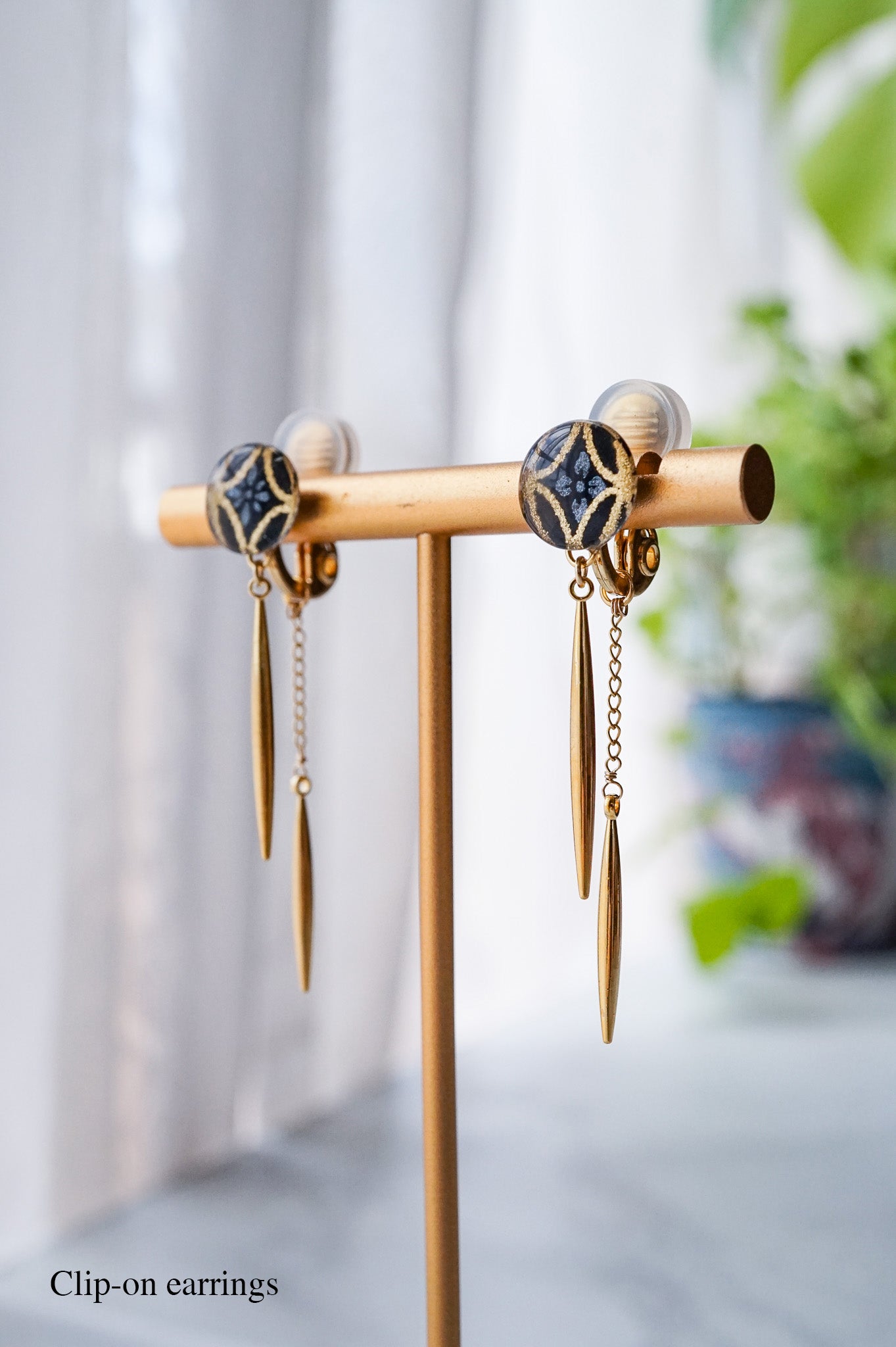 Icicle earrings - Flower Shippo