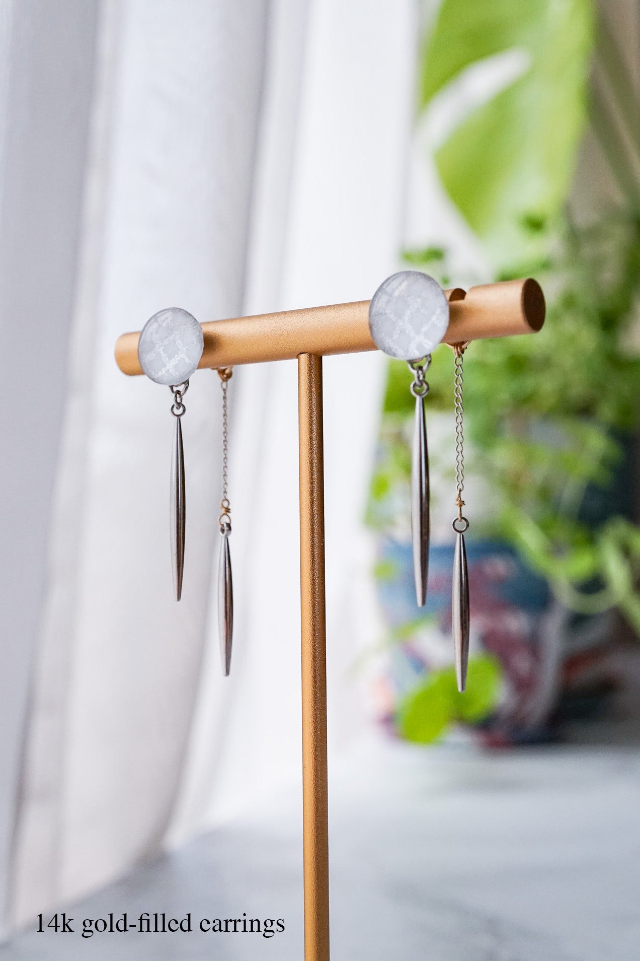 Icicle Earrings - Mosquito Kasuri