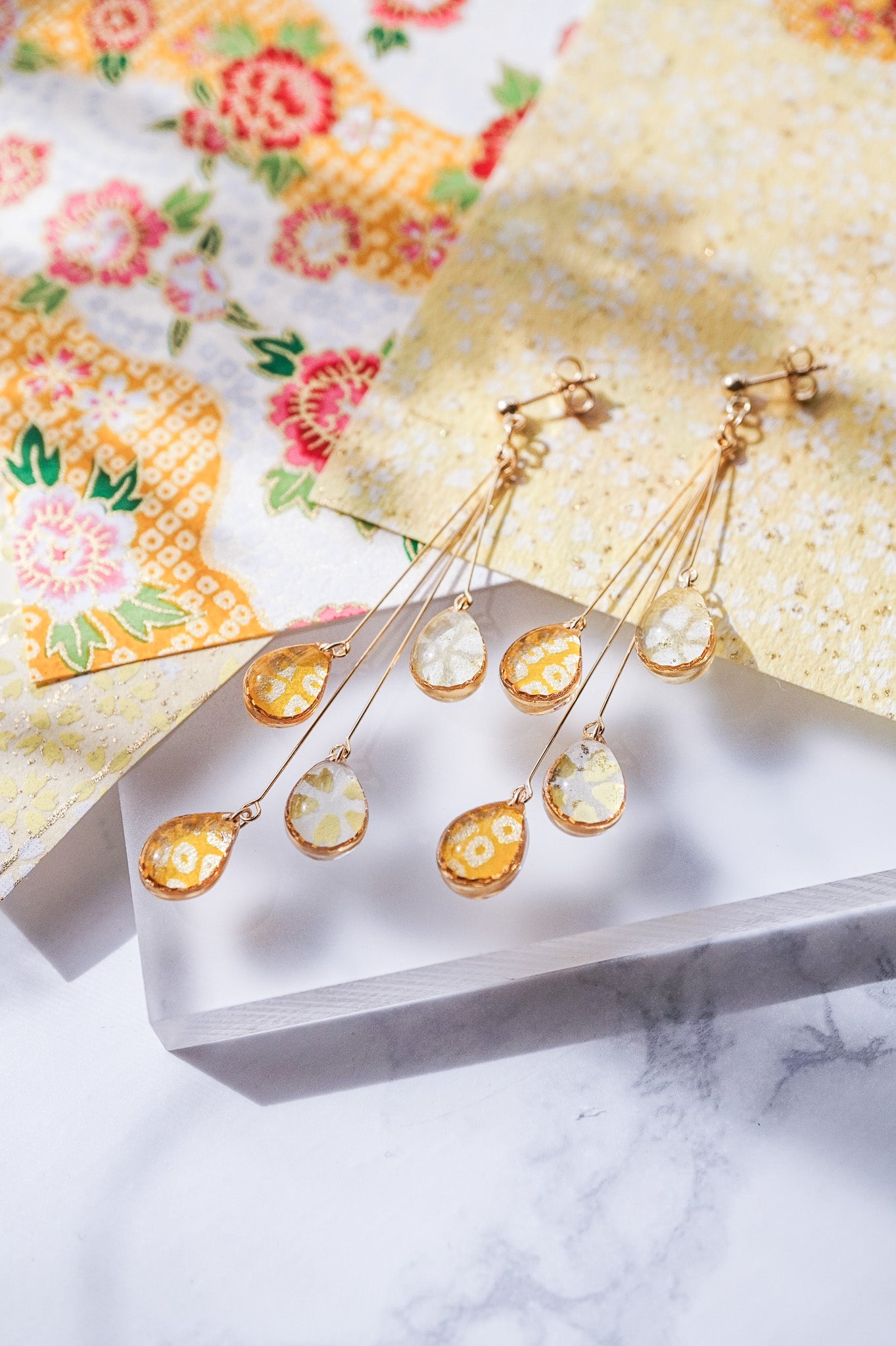 Shigure Earrings #4 - Mimoza