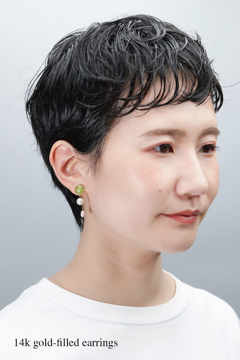 小春の耳飾り -松葉-