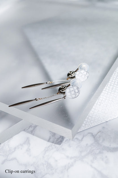 Icicle Earrings - Mosquito Kasuri