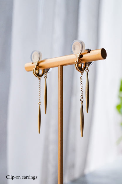 Icicle earrings - Flower Shippo