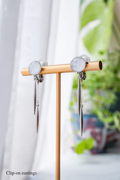 Icicle Earrings - Mosquito Kasuri