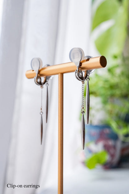 Icicle Earrings - Mosquito Kasuri