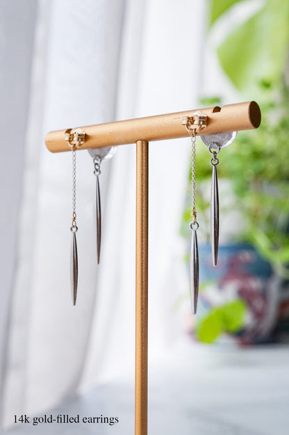 Icicle Earrings - Mosquito Kasuri