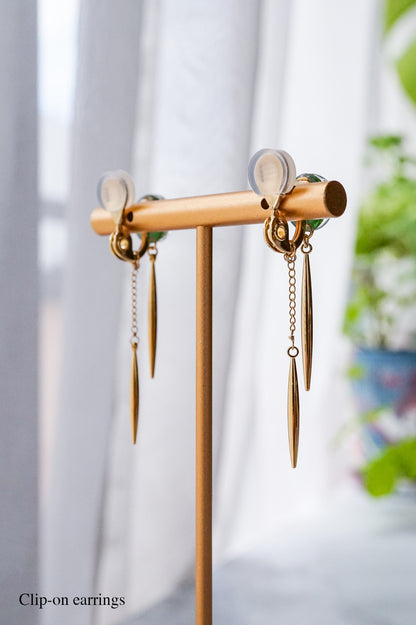 Icicle earrings - Shippou Tsunagi