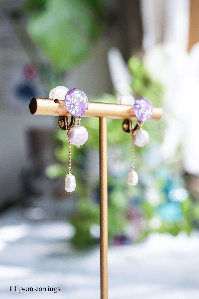 Koharu Earrings -Shion-