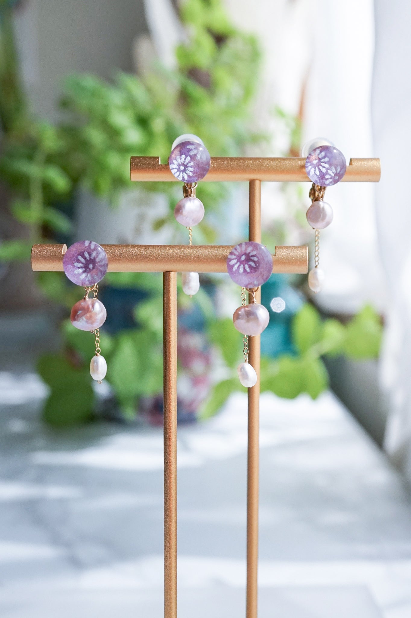 Koharu Earrings -Shion-