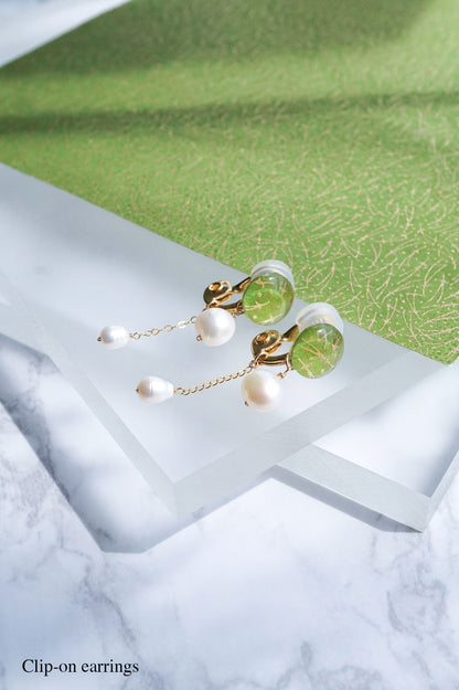 Koharu Earrings -Pine Needles-