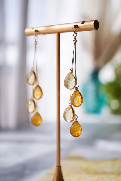 Shigure Earrings #4 - Mimoza