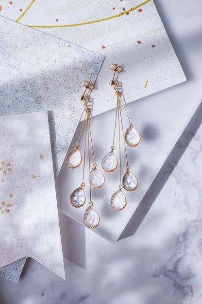 Shigure Earrings #4 - Lily of the Valley