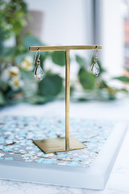 Koharu Earrings -Small Cherry Blossoms (White)-