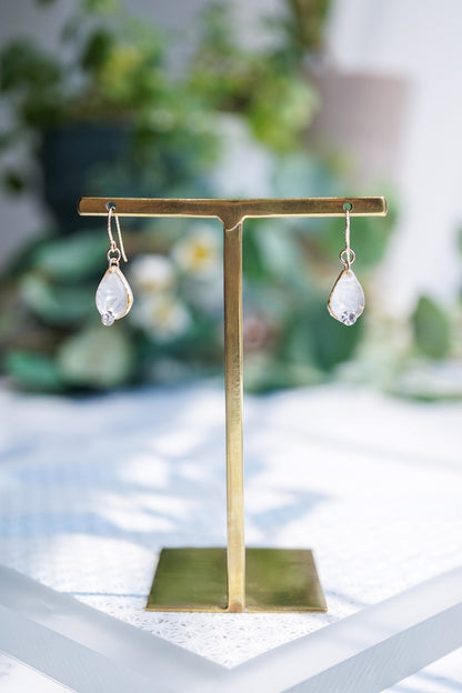 Koharu Earrings -Small Cherry Blossoms (White)-