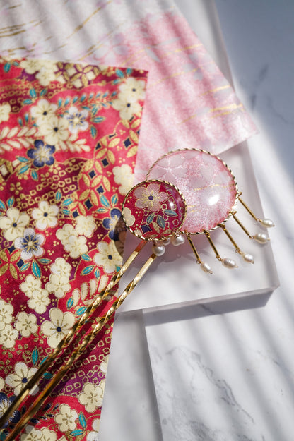 Star Flower Brooch - Lapis Lazuli -