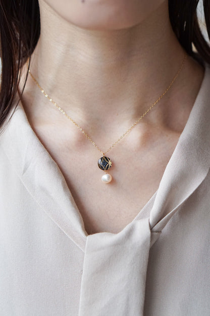 Koharu Necklace - Flower Shippo