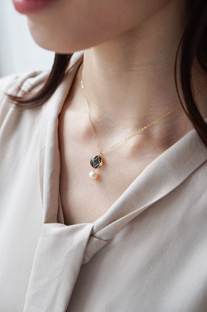 Koharu Necklace - Flower Shippo