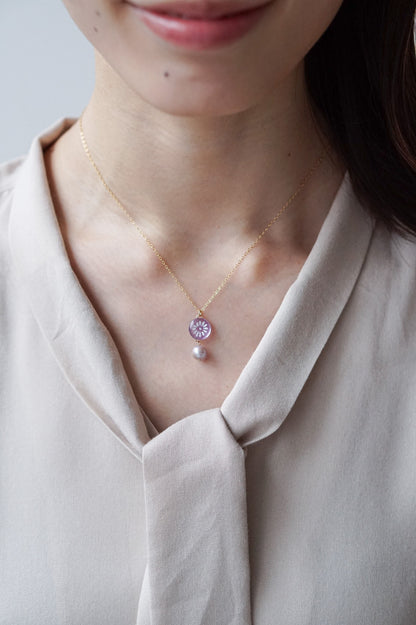 小春のネックレス -紫苑