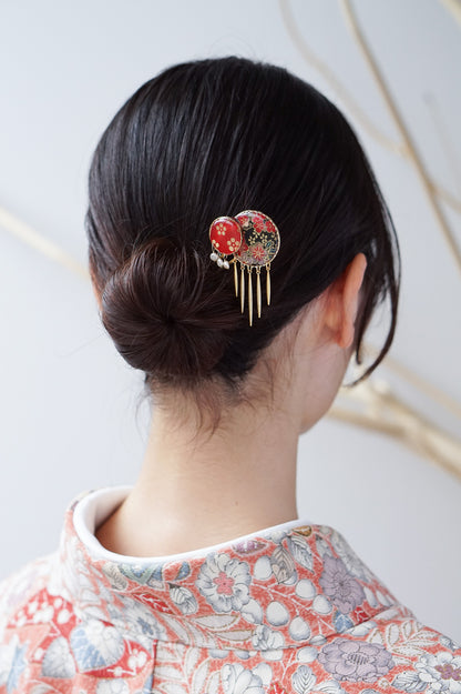 Star Flower Brooch - Lapis Lazuli -