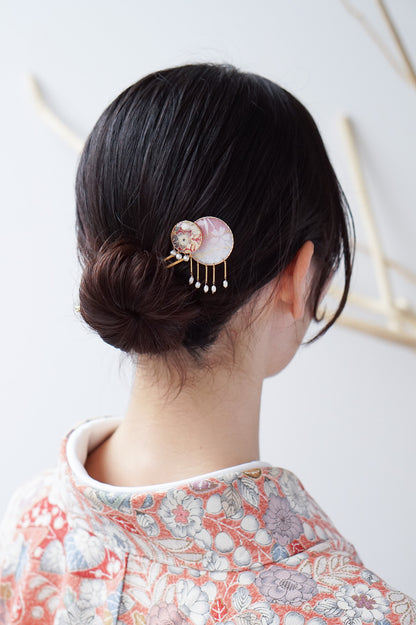 Star Flower Brooch - Lapis Lazuli -