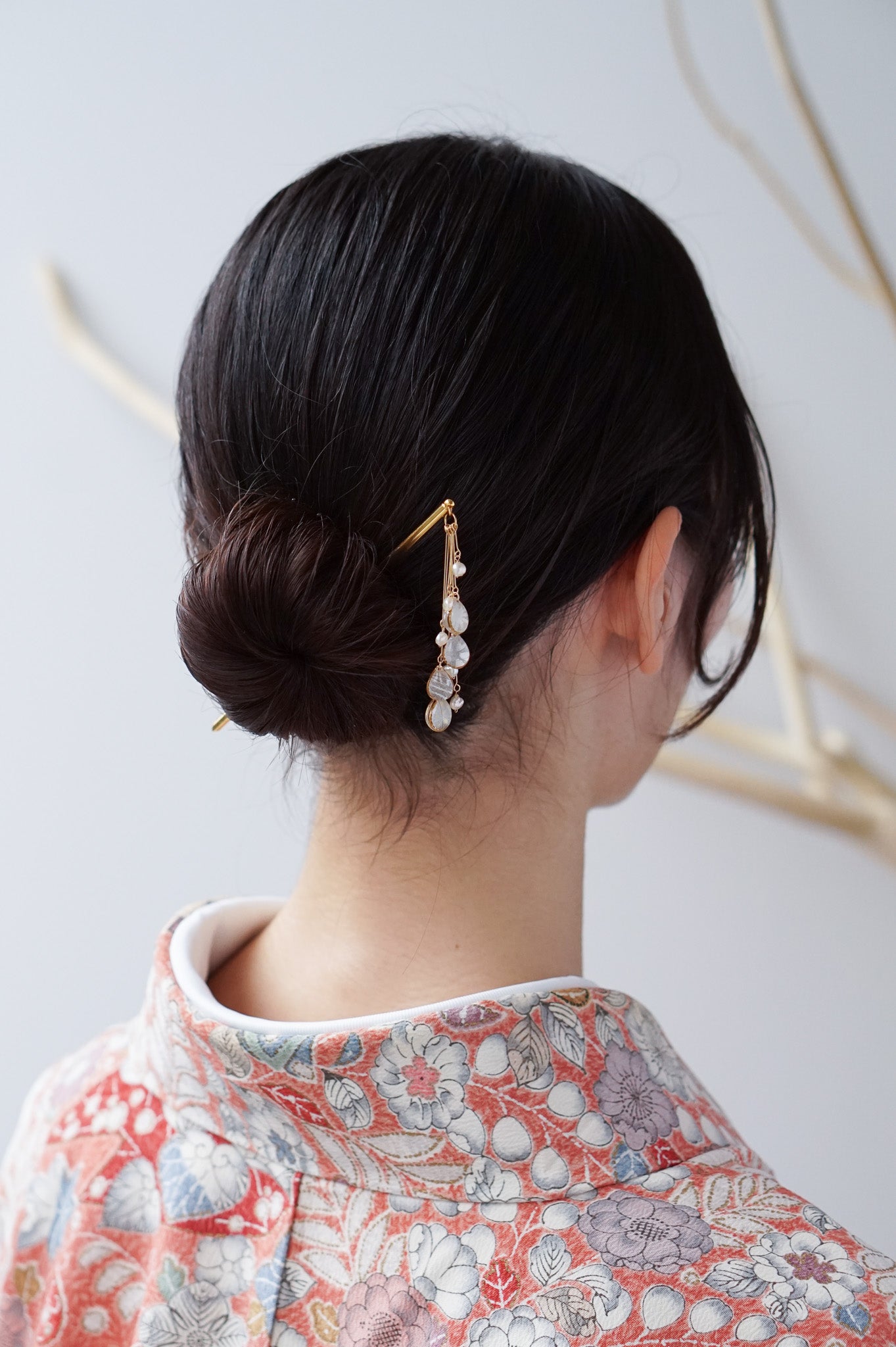 Star Flower Brooch - Lapis Lazuli -