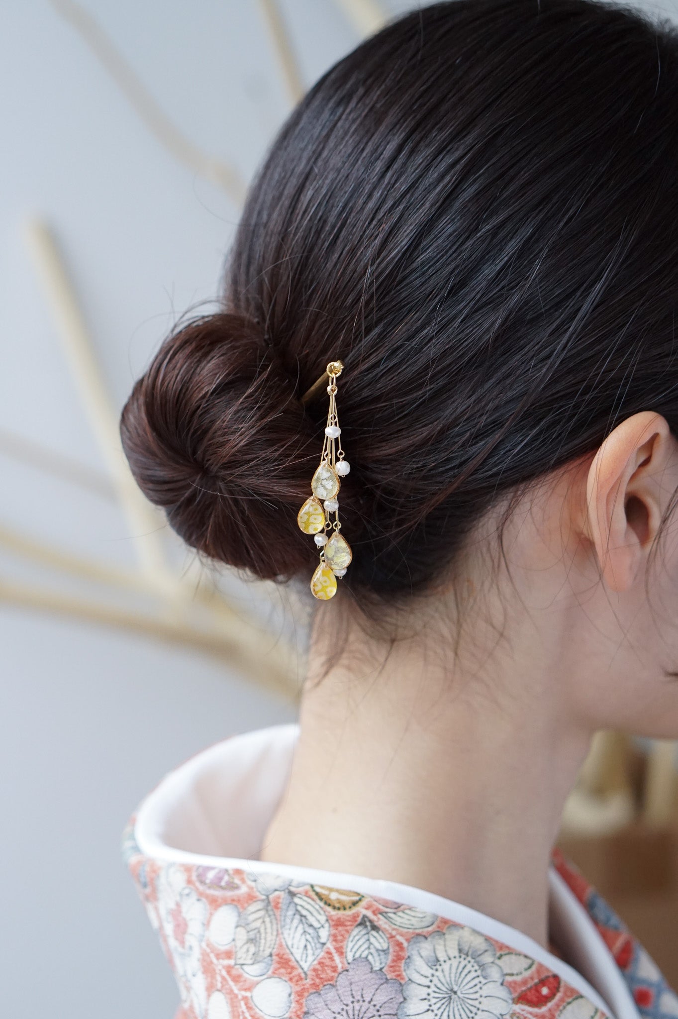 Star Flower Brooch - Lapis Lazuli -