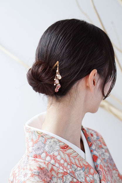 Star Flower Brooch - Lapis Lazuli -