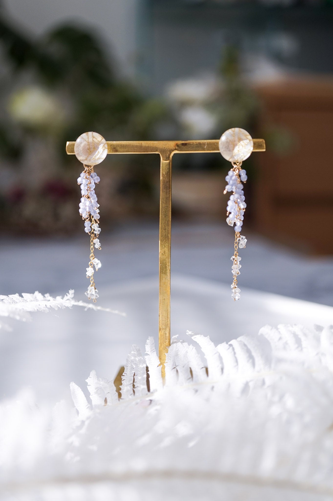 Koyuki earrings - Kagome