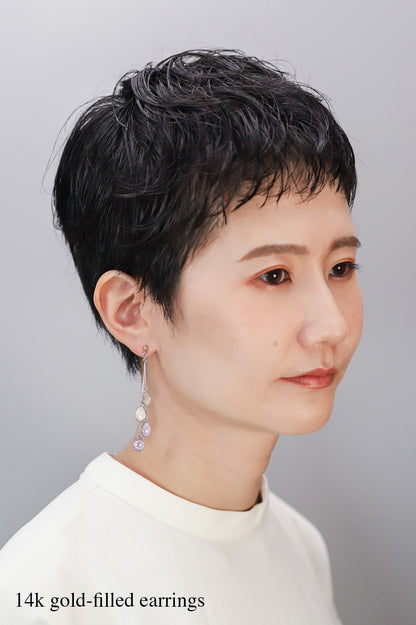 Shigure Earrings #4 - Purple