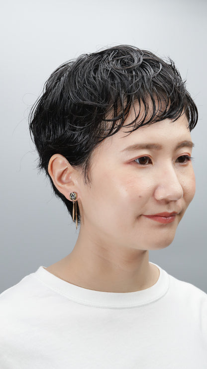 Icicle earrings - Flower Shippo