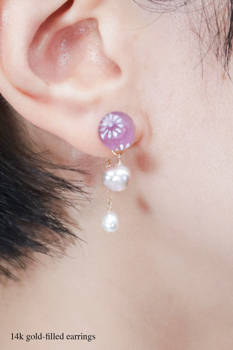 Koharu Earrings -Shion-