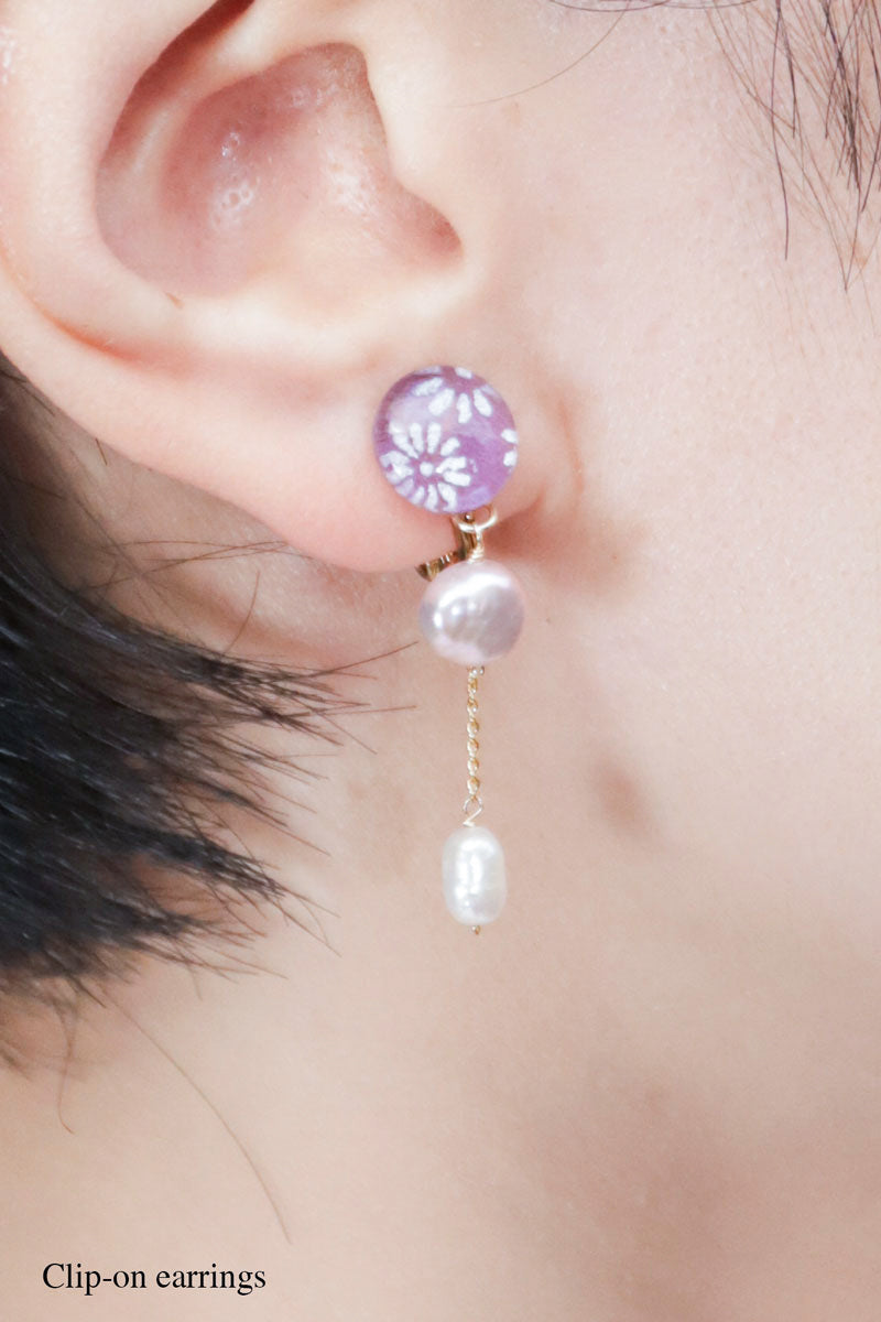 Koharu Earrings -Shion-