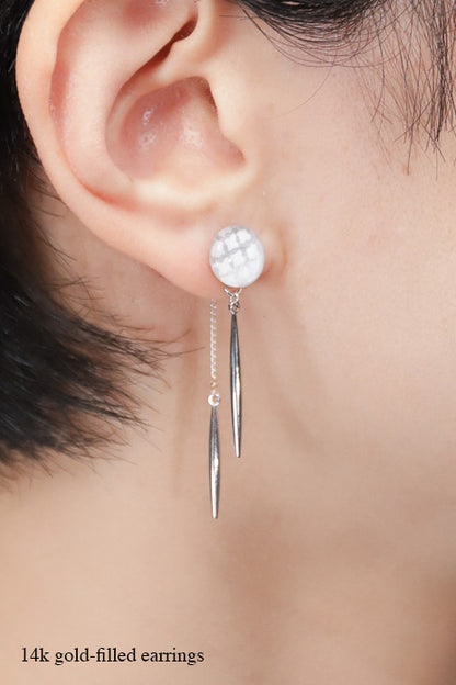 Icicle Earrings - Mosquito Kasuri