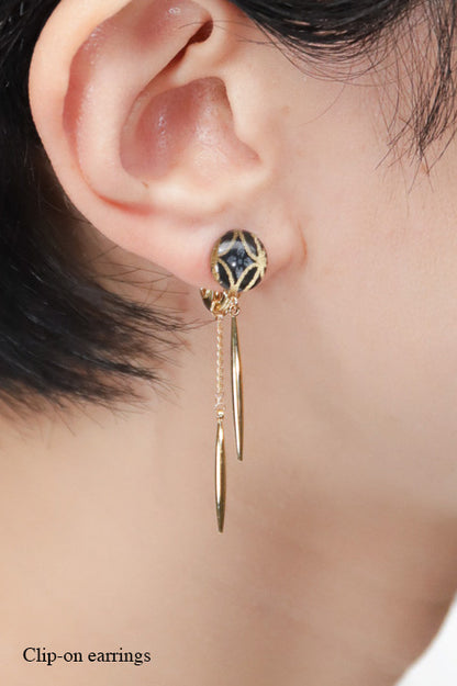 Icicle earrings - Flower Shippo